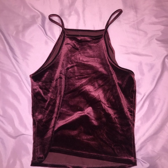 Velvet garage halter top never worn - Picture 3 of 3